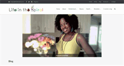 Desktop Screenshot of lifeinthespiral.com